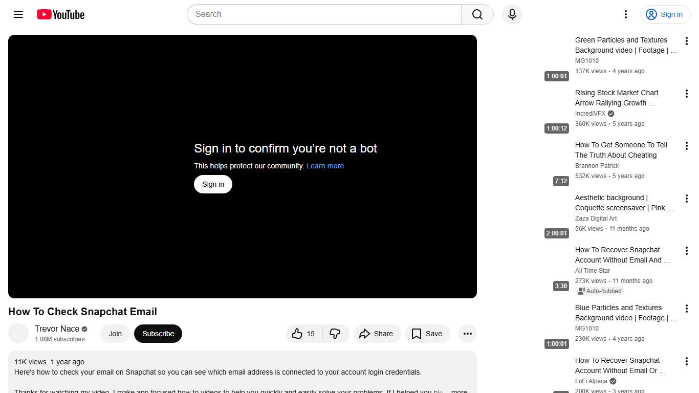 How To Check Snapchat Email - YouTube